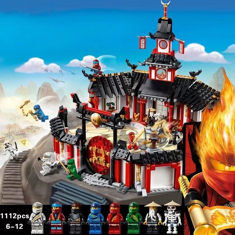Lego 2026 Ninjago Witch's Spinjitzu Training Hall Assembly Building Blocks Children's Toys for Boys