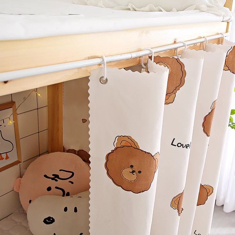 Student Dormitory Bed Curtain bunk bunk beds Shading Cloth Bunk Beds Curtain Single Beds Shelter Boys College Dorm Room Curtain