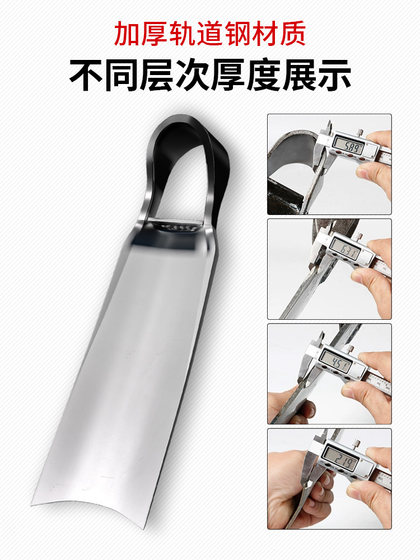 锰钢农用锄头家用种菜挖地刨老式镢头挖冬笋专用多功能除草家用小