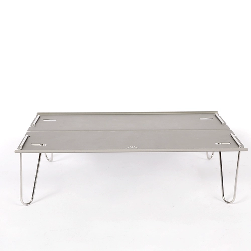 Маунтинке Маунтин -Хирец на открытом воздухе столы для кемпинга мини -столик для пикника легкий портативный алюминиевый столик таблетки