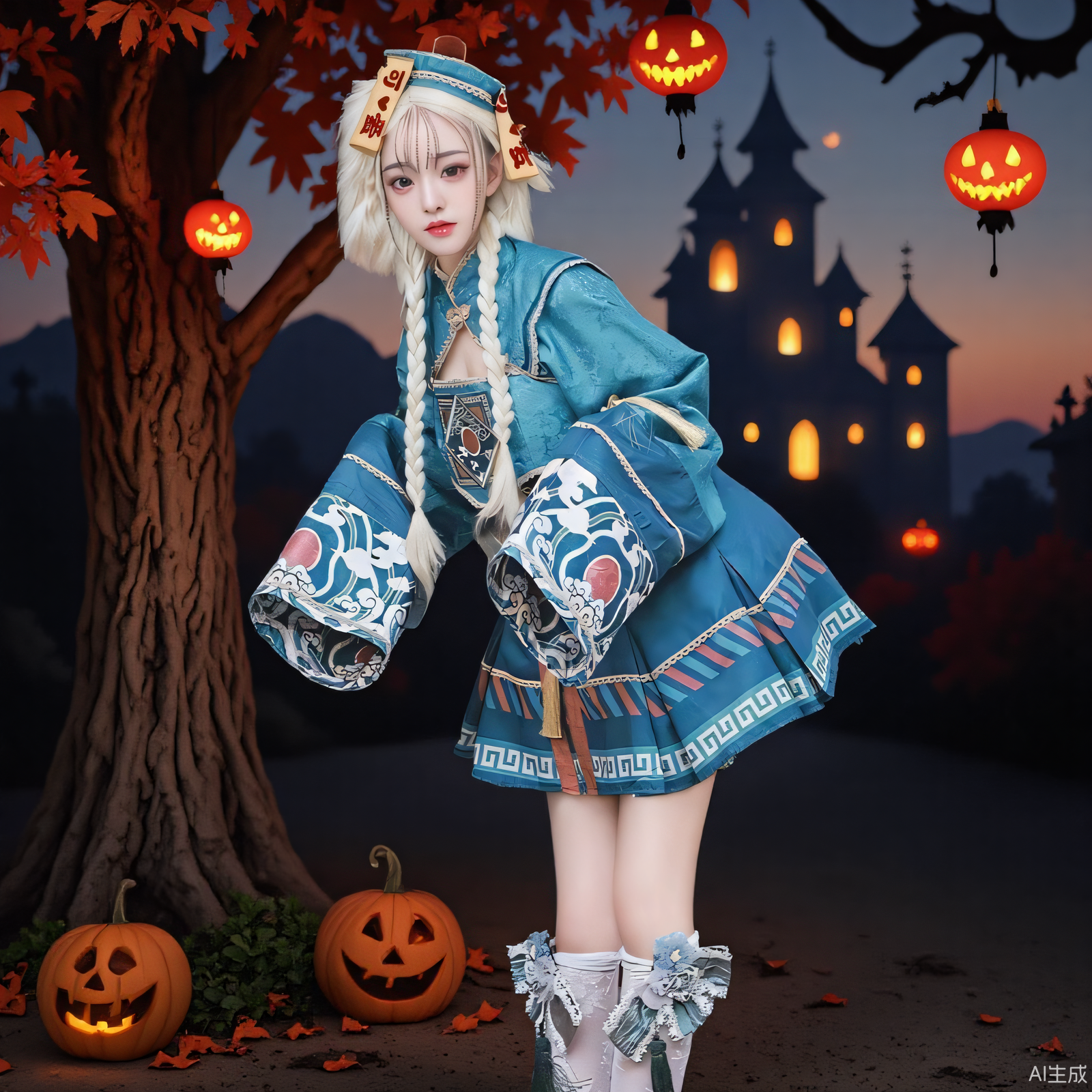 Подлинный дизайнерский костюм на Хэллоуин, стиль Лолита, Lolita Jsk, косплей