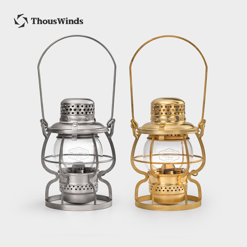 Thous Winds Thousand Winds Railway Kerosene Lamp Mini Outdoor Oil Lamp Camping Atmosphere Lamp Vintage Portable Lantern