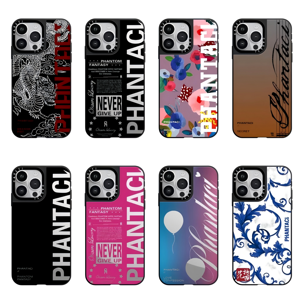 CASETi共同ブランドPHANTACi Jay Chou Fantasy JAY青と白の磁器Apple 16promax携帯電話ケースiphone15plus14 13 12MagSafe磁気吸引Huaqiangbeiに適しています