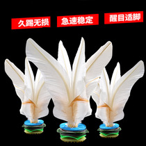 Shuttlecock chicken feather key adult children training competition flower shuttlecock large white shuttlecock resistant to kicking feather primary school students beef tendon bottom shuttlecock