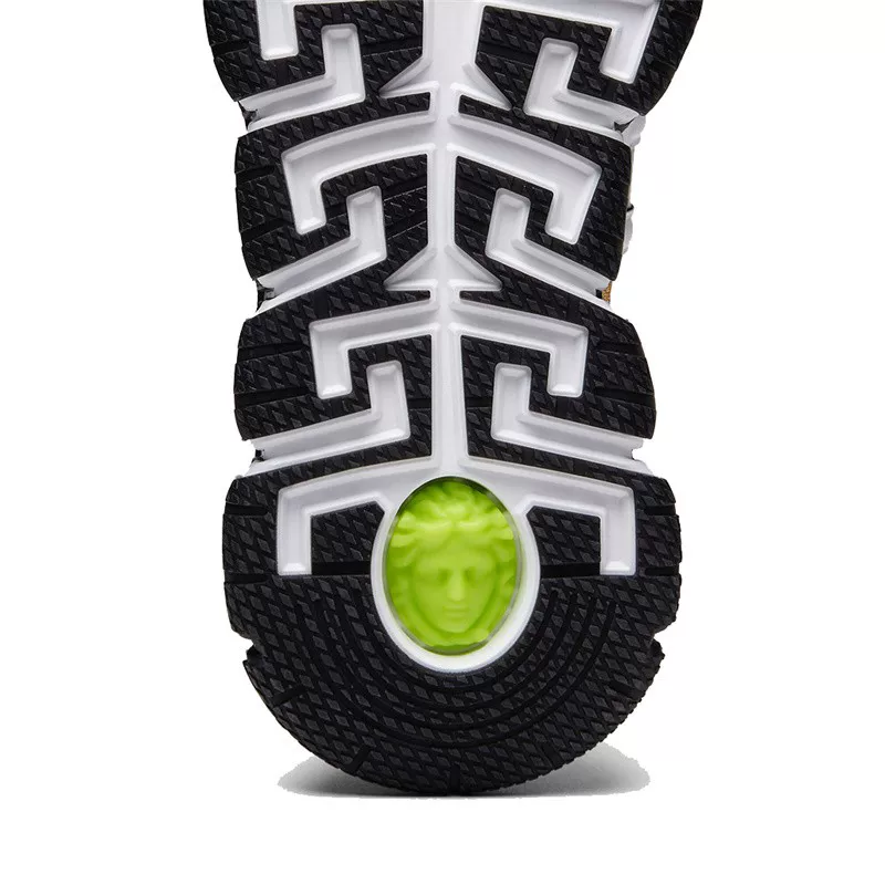 Кроссовки Versace кеды dad shoes мужские кроссовки повседневные шнуровка золотистая верхняя часть серебристо-бронзовый