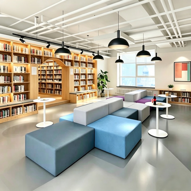 Bank Hotel Lobby Waiting Area Training Institution Modern Minimalist Creative Office Modular Sofa Set