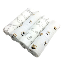 4Pcs Pack 100% cotton supersoft flannel receiving baby blank