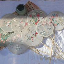 Cluster fan dance special fan ancient fan female Chinese style dance summer classical old shank flow su fan