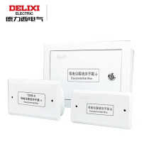 Delixi Electric equipotential bonding terminal box PE30 grounding box with copper bar equipotential box