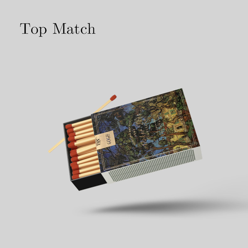 25年必买！Top Match火柴蜡烛｜高级感艺术点火神器，送礼自用都出片-服装品牌-淘宝好物网