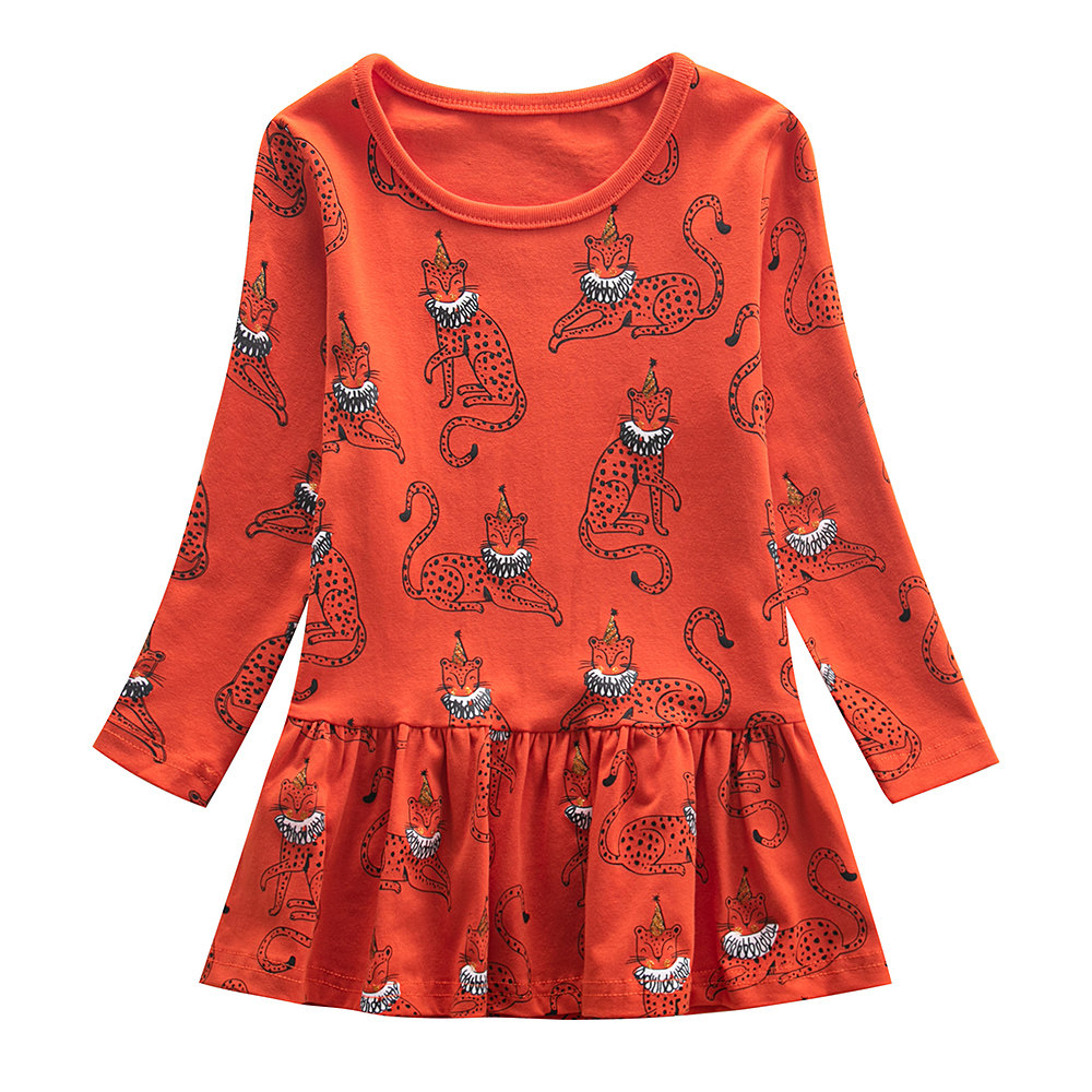 платье jumping meters long sleeve grey unicorn princess girls dress 0/3