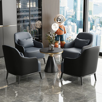 New style modern light luxury single person high-end club hotel reception negotiation sofa chair designer living room leisure chair