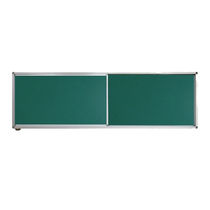 Ansery customized laboratory blackboard push-pull combination blackboard two-piece single push-pull green board length 3 2 meters wide 1