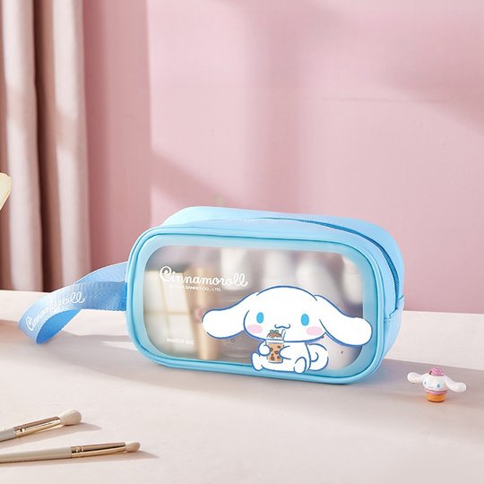 Jade Cinnamon Dog Waterproof Cosmetic Bag for Going Out