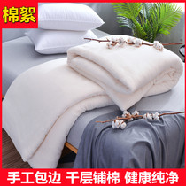 Thickened pure cotton quilted Xinjiang cotton quilted by winter quilt core cotton quilted warm spring and autumn mattress bedding cotton tire