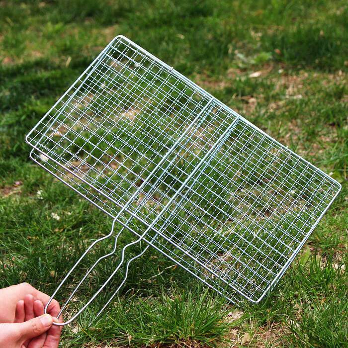 Grilled fish grill with net clip grilled vegetable net clip barbecue grill fish racket grilled vegetable net grilled net grilled UGQ grilled shoot - Taobao