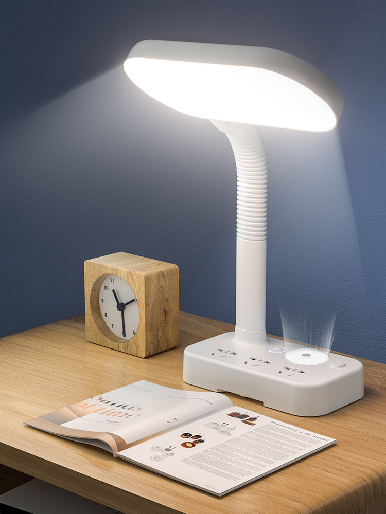 Xiaomi Tech Reading Desk Light Learning Special Plug-in Electric Care Eye Desk Student Dorm Bed Headlights With Socket