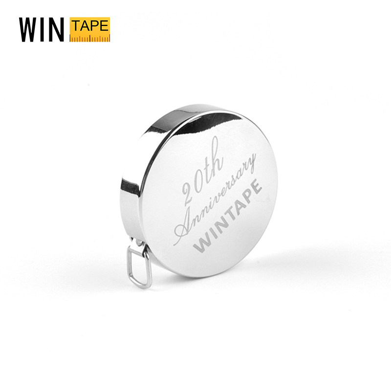 wintape stainless steel measuring tape wear-resistant high-end custom automatic rebound measuring clothes triple-circumference ruler portable 2 m