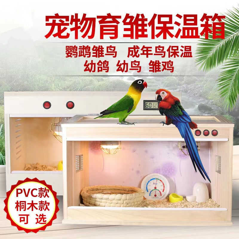 Pet incubator constant temperature heating parrot hedgehog climbing pet box snake bird maned lion hibernation breeding box lizard spider