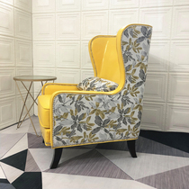 Tiger Chair American Single Position Sofa Casual Old Tiger Bench Independent High Back Chair Bedroom Hotel Living Room Small Family