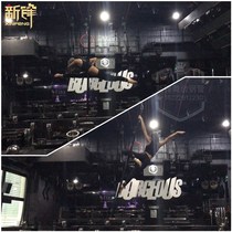 2022 new tube dance steel tube lift grade version suspended hanging steel tube flying tube K acrobatic stage steel tube can be detached and portable