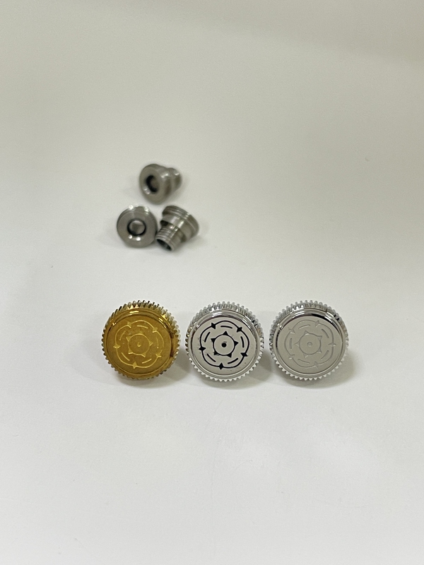 Tudor Little Red Flower Black Bay Series 8.0mm Stainless Steel Crown Time Adjustment Crown Tudor Little Red Flower Black Bay Series 8.0mm Stainless Steel Crown Time Adjustment Crown