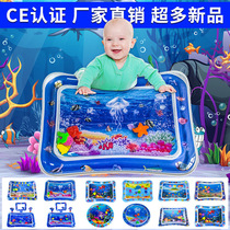 Large baby learns to crawl crawl shoot water mat toy anti-fall 0-1 year old 3-6-8 months baby crawling guide