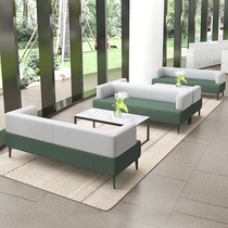 Office sofa simple modern front desk hotel lobby leisure 4s shop business small apartment office sofa combination