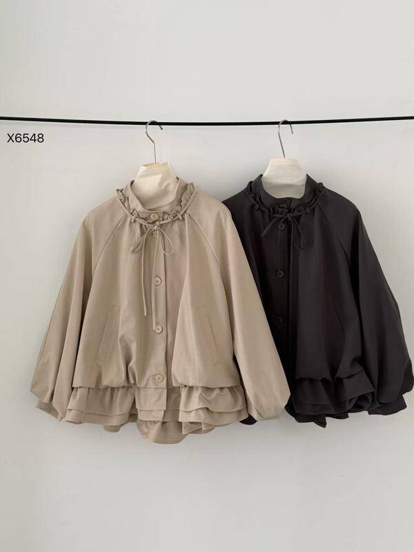 All Levase Ruffled Jacket