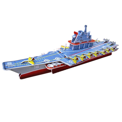 Трехмерная головоломка, корабль, авианосец, конструктор для мальчиков, игрушка, DIY, 3D