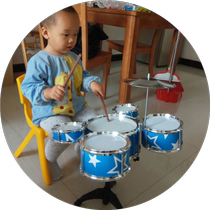 Large childrens toy drum set for beginners to beat baby child jazz drum music instrument guitar puzzle 3 years old