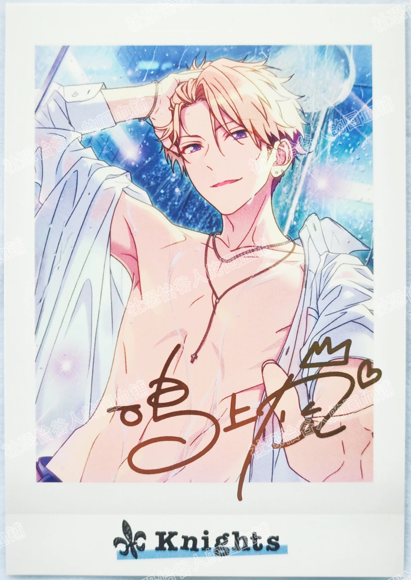 [Официальный Valley Ready Stock] Игровая карта Ming Shanglan SP Polaroid наклейка Специальный бонус Флэш-карта Фото карта Idol Dream Festival