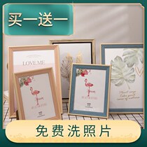 Internet Red Desk Photo Frame Advanced Sensation Pendulum Bench Delicate Seven Inch Nordic Ins Wind 12 Inch Beautifully 7 Inch Photo Upscale