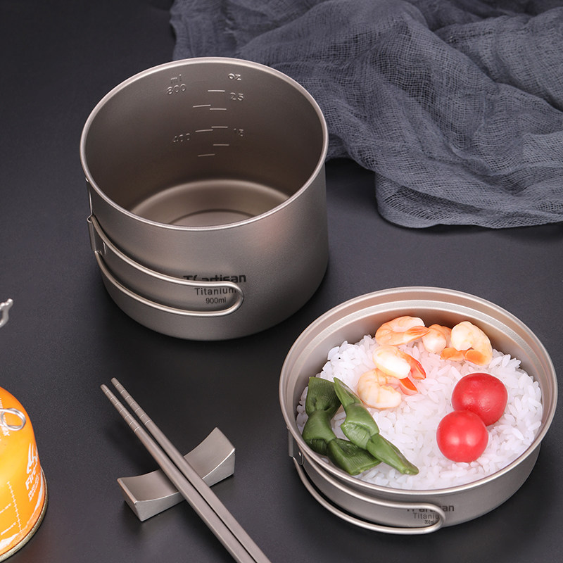 Travel craftsman, ultra light folding tableware for camping