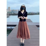 Брендовый летний элитный комплект, платье