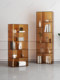 Acrylic living room shelf floor-to-ceiling partition bookshelf simple office reading multi-layer storage display display cabinet