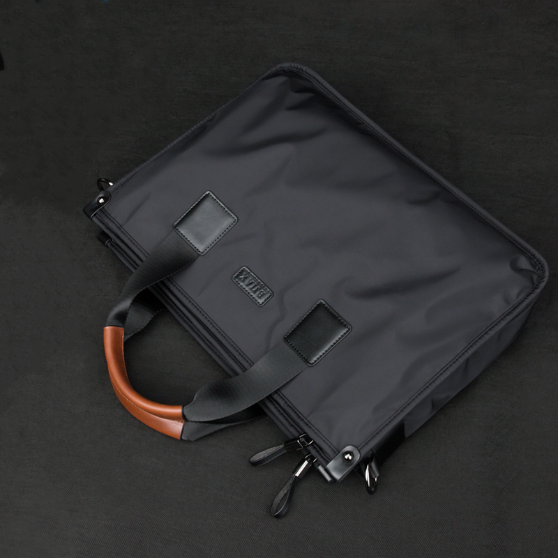 Oxford Cloth Briefcase Large Capacity Nylon Canvas Man Bag Single Shoulder Bag Computer Bag Business Handbag