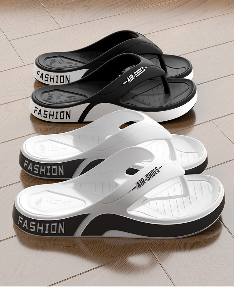 Men's Flip-flops For Summer With Cushioning And Non-slip Sole_voghion.com