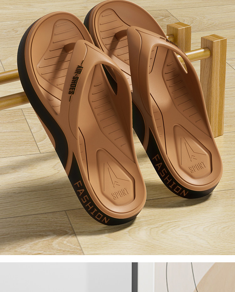 Men's Flip-flops For Summer With Cushioning And Non-slip Sole_voghion.com