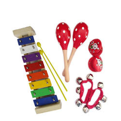 Damaio 타악기 세트 조합 어린이 음악 조기 교육 장난감 유치원 초등학생 선물 아기