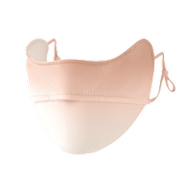 Sun protection mask for women with good looks eye corner protection UV protection full face mask ice silk summer thin and breathable