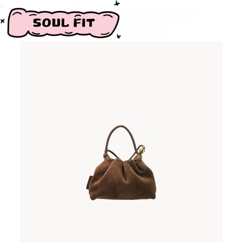 Jinbaodai Original New Chinese-Style Bag Pendant Accessory Designer New Versatile Retro Suede Mini Crossbody Bag