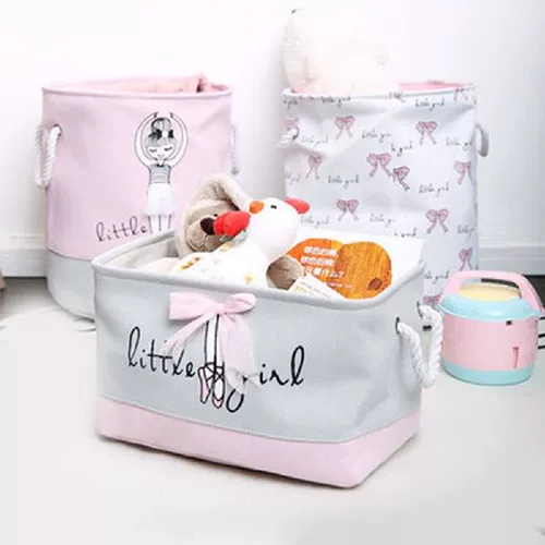 Организатор корзины для прачечной розовые игрушки для девочек корпус для девочек