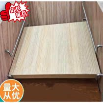 Cabinet laminate support nail block hook display rack hook plate bracket display board hook buckle plate display small sample color card