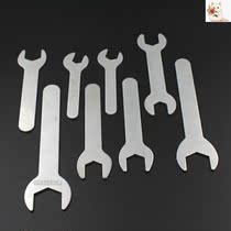 Super large wrench simple thin plate hand open plate hand dull head plate hand outer hexagon ultra thin small plate hand thin
