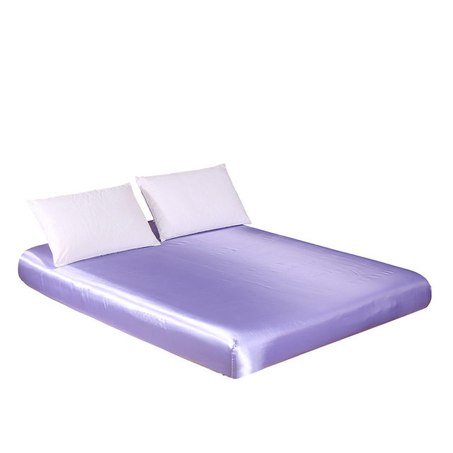 Weiou fitted sheet ຜະລິດຕະພັນໃຫມ່ເຮືອນສິ່ງທໍ EBAY ຜະລິດຕະພັນໃຫມ່ imitation silk satin fitted sheet bedsheetset