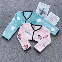 Baby antifreeze shoulder pad winter sleep children with artifact autumn and winter cervical neck waistcoat special heating