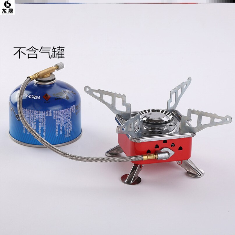 Mini-card gas stove Campaign Fire Fire Water gas stove gas bottle kitchenware outdoor gas tank portable oven
