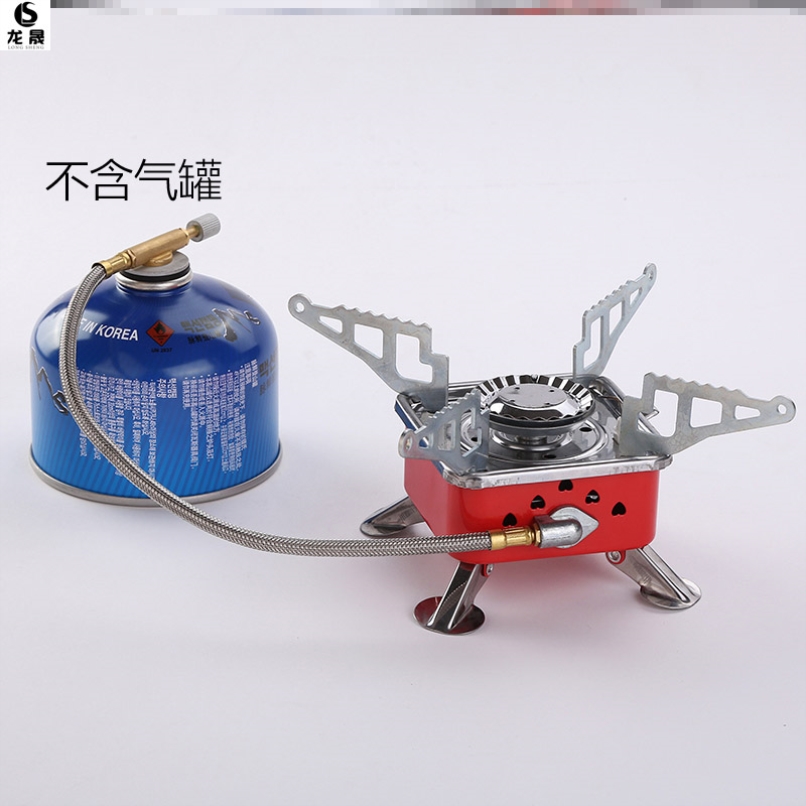 Picnic Wild Cooking Picnic Oven Mini-Type Oven Cookware Cookware Outdoor Cooking Tea Gas Stove Wild Cooking Stove Micro Gas Foci Camping