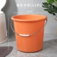 Оранжевое портативное ведро из нержавеющей стали, увеличенная толщина